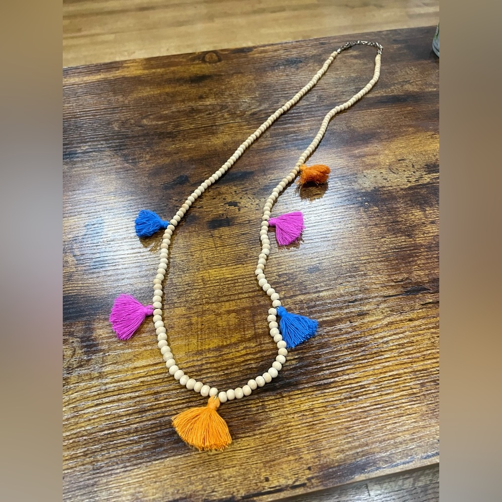Long Tassel Necklace
